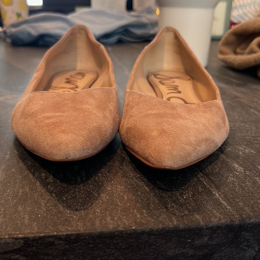Sam Edelman Suede Flats - Picture 2 of 6